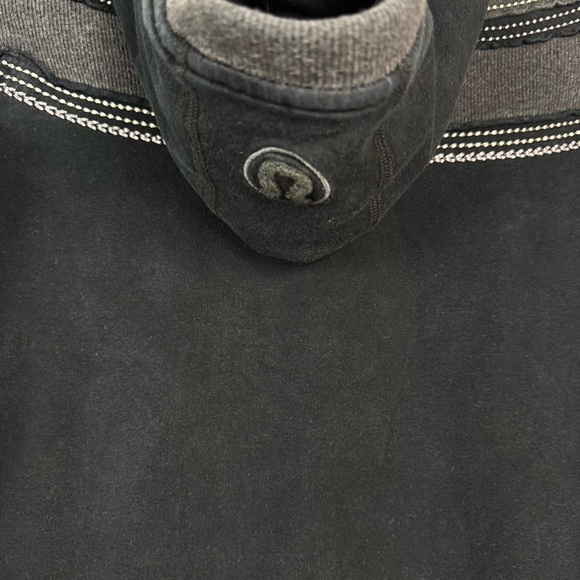 Lululemon Jacket Women’s 8 Black Full Zip Hoodie Remix Scuba Fair‎ Isle Yoga - Picture 11 of 13